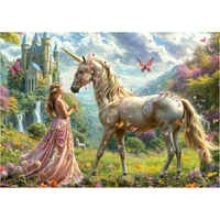 Educa - Fairies Unicorns & Butterflies Puzzle 500pc