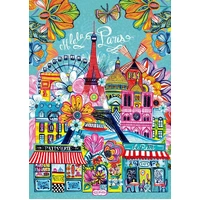 Educa - Paris By Car Pintos Puzzle 1000pc