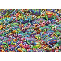 Educa - Chameleon Chaos Puzzle 1000pc