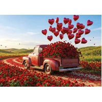 Educa - Valentines Pickup Large Piece Puzzle 500pc