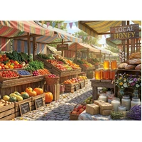 Educa - Sunny Farms Market Large Piece Puzzle 500pc