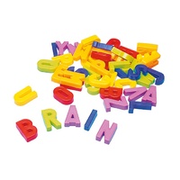 Quercetti - Magnetic Upper-Case Letters 48 Pieces