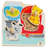Hape - Pets Knob Puzzle (3pce)