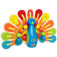 Hape - Lacing Peacock