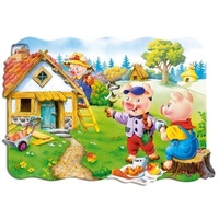 Castorland - Three Little Pigs Puzzle 30pc
