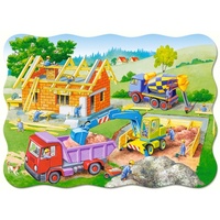 Castorland - Building A House Puzzle 30pce