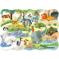 Castorland - At the Zoo Maxi Puzzle 20pc