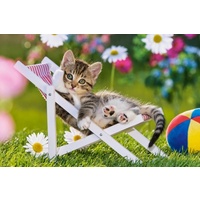 Castorland - Kitten with Toy Ball Puzzle 500pc