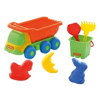 Polesie - Truck and Sand Play Set (7 pieces)