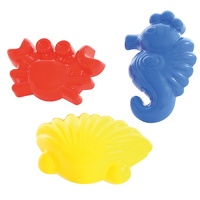 Polesie - Sea Creatures Sand Moulds (set of 3)