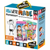 Headu - Montessori How We Are Made Game