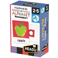 Headu - Montessori Flashcards Tactile and Phonics Alphabet