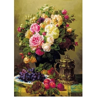 Enjoy - Jean-Baptiste Robie: Still Life with Roses Puzzle 1000pc