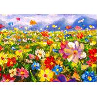 Enjoy - Colourful Flower Meadow Puzzle 1000pc
