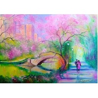 Enjoy - A Walk In A City Park Puzzle 1000pc