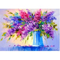 Enjoy - Bouquet of Lilacs in a Vase Puzzle 1000pc