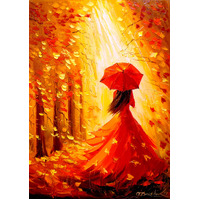 Enjoy - Lady Autumn Puzzle 1000pc