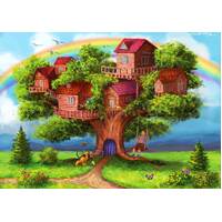 Enjoy - Treehouses Puzzle 1000pc