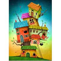Enjoy - Fairy Tale Houses Puzzle 1000pc