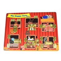 Kaper Kidz - My Happy Farm Latches Puzzle