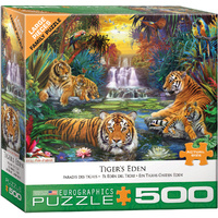 Eurographics - Tiger's Eden Large Piece Puzzle 500pc
