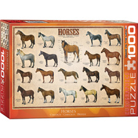 Eurographics - Horses Puzzle 1000pc