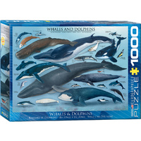 Eurographics - Whales & Dolphins Puzzle 1000pc