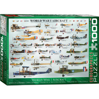 Eurographics - World War I Aircraft Puzzle 1000pc