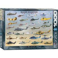 Eurographics - Military Helicopters Puzzle 1000pc