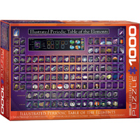 Eurographics - The Illustrated Periodic Table of the Elements Puzzle 1000pc