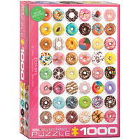 Eurographics - Donut Tops Puzzle 1000pc