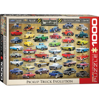 Eurographics - Pick-up Truck Evolution Puzzle 1000pc