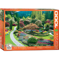 Eurographics - Butchart Sunken Garden Puzzle 1000pc