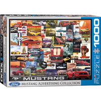 Eurographics - Ford Mustang Advertising Puzzle 1000pc