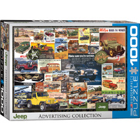 Eurographics - Jeep Advertising Collection Puzzle 1000pc