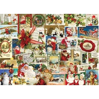 Eurographics - Vintage Christmas Cards Puzzle 1000pc
