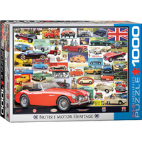 Eurographics - British Motor Heritage Puzzle 1000pc