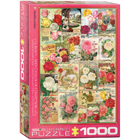 Eurographics - Rose Seed Catalogue Covers Puzzle 1000pc