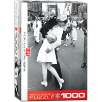 Eurographics - Life Magazine, Times Square V-J Day Puzzle 1000pc