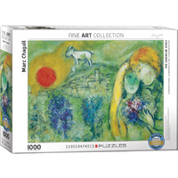 Eurographics - Chagall, The Lovers of Vence Puzzle 1000pc