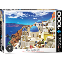 Eurographics - Oia, Santorini Greece Puzzle 1000pc
