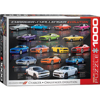 Eurographics - Dodge Charger/Challenger Evolution Puzzle 1000pc