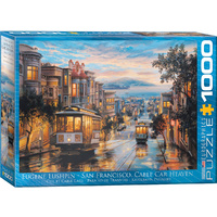 Eurographics - San Francisco Cable Car Puzzle 1000pc