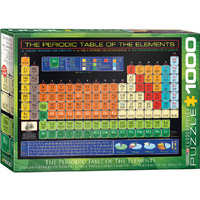 Eurographics - The Periodic Table of the Elements Puzzle 1000pc