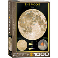 Eurographics - The Moon Puzzle 1000pc