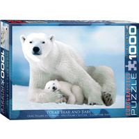 Eurographics - Polar Bear & Babies Puzzle 1000pce