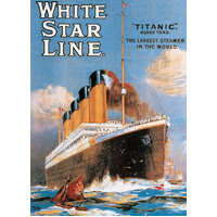 Eurographics - Titanic White Star Line Puzzle 1000pc