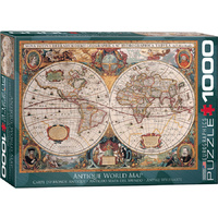 Eurographics - Orbis Geographica World Map Puzzle 1000pc