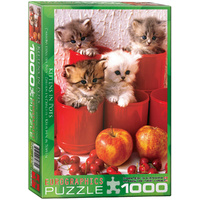Eurographics - Kittens in Pots Puzzle 1000pce