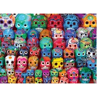 Eurographics - Traditional Mexican Skulls Puzzle 1000pc